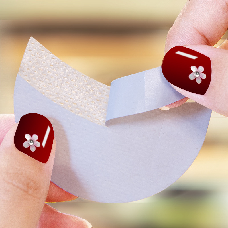 Eyeshadow Shields Under Eye Patches Disposable Eye Shadow Makeup Protector Stickers Pads White 50pcs [分类版本2] view 2