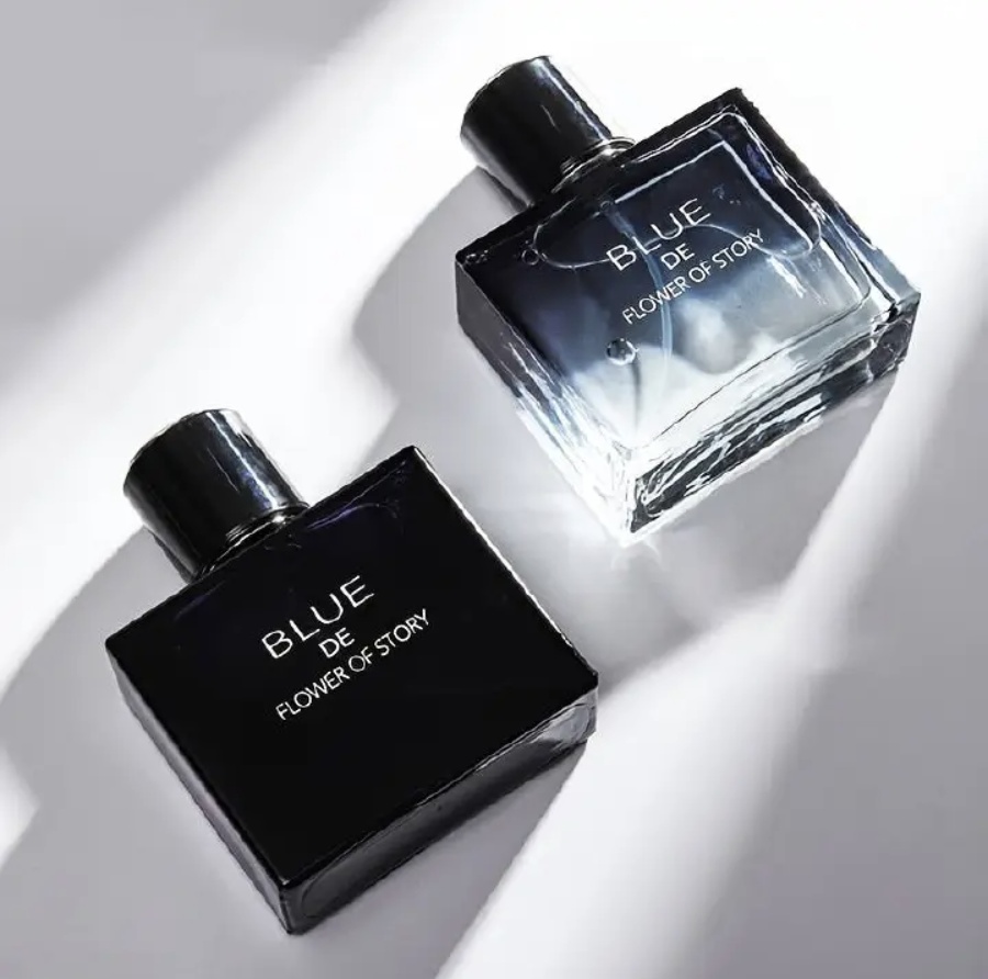 Light and Fresh Men's Perfume Spray for Dating Office and Daily Use Leak-Proof Fine Mist Long Lasting Men's Fragrances Perfect Birthday Valentine's Day and New Year's Gift Blue One size [分类版本3]