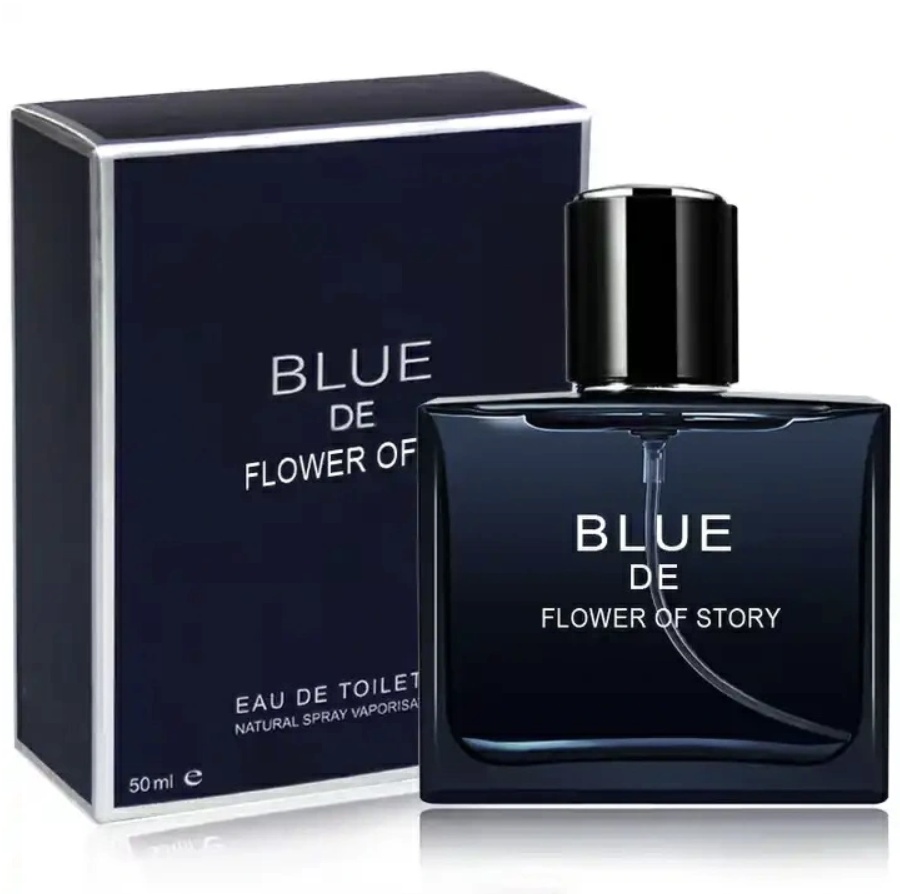 Light and Fresh Men's Perfume Spray for Dating Office and Daily Use Leak-Proof Fine Mist Long Lasting Men's Fragrances Perfect Birthday Valentine's Day and New Year's Gift Blue One size [分类版本3]