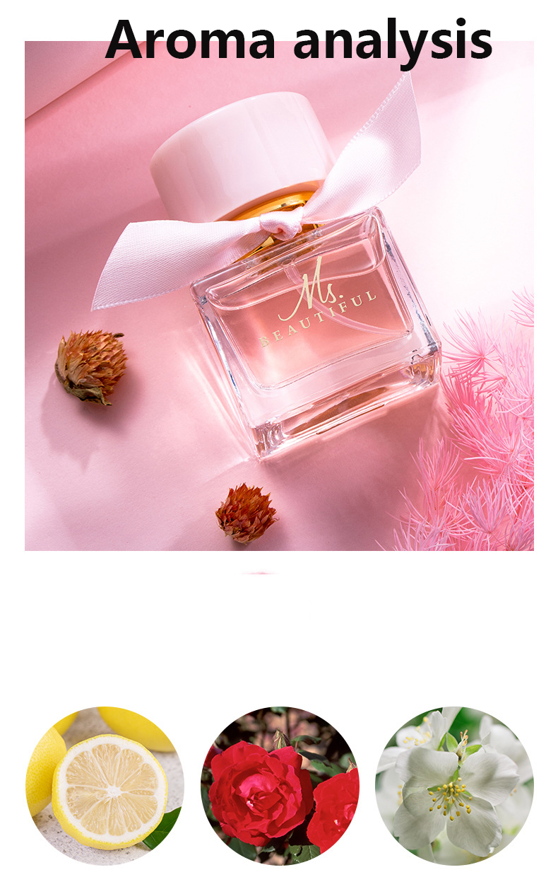 3 PCS Popular Women Perfume Set 3 in 1 Ladies Perfume Long Lasting Fresh Perfumes Light Fragrance Gift Perfume Set as picture 30ml*3 [分类版本1]