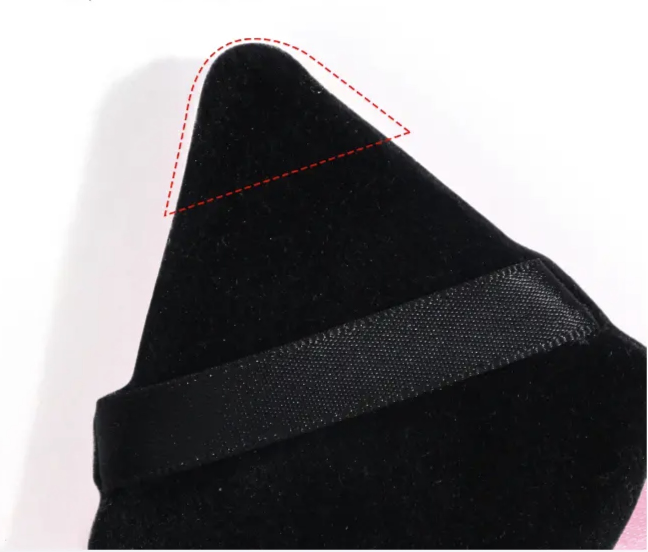 12pcs Makeup Puff Kit Blending Sponge Triangle Powder Puff Finger Air Puff For Flawless Make Up Beauty Tool Facial Tool Pink 12pcs [分类版本1]