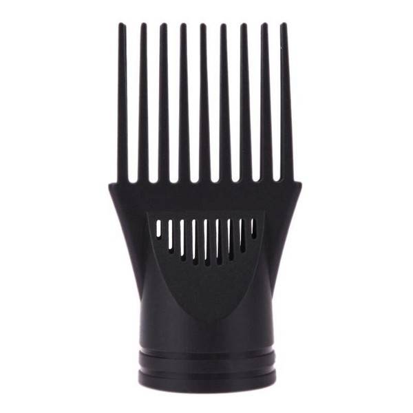 WL Professional Hairdressing Salon Comb Brush Tool Straight Fast Drying Dryer Hair Style Diffuser Blower Hair Dryer Nozzle Combs Black One size [分类版本1]