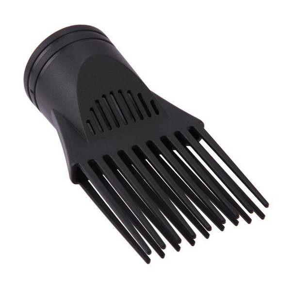 WL Professional Hairdressing Salon Comb Brush Tool Straight Fast Drying Dryer Hair Style Diffuser Blower Hair Dryer Nozzle Combs Black One size [分类版本1]