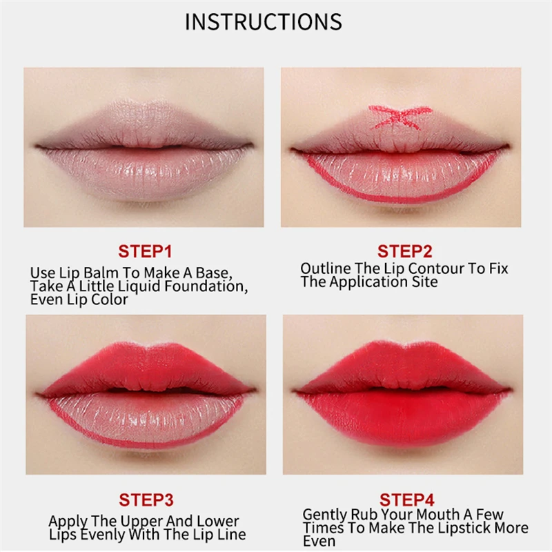 19 Colors Sexy Matte Lip Stick Lipliner Lip Liner Pencil Lasting Nude Rotatable Lipsliner Pen Set Beauty Makeup Tool Cosmetic #01 Dirty orange One size [分类版本1]