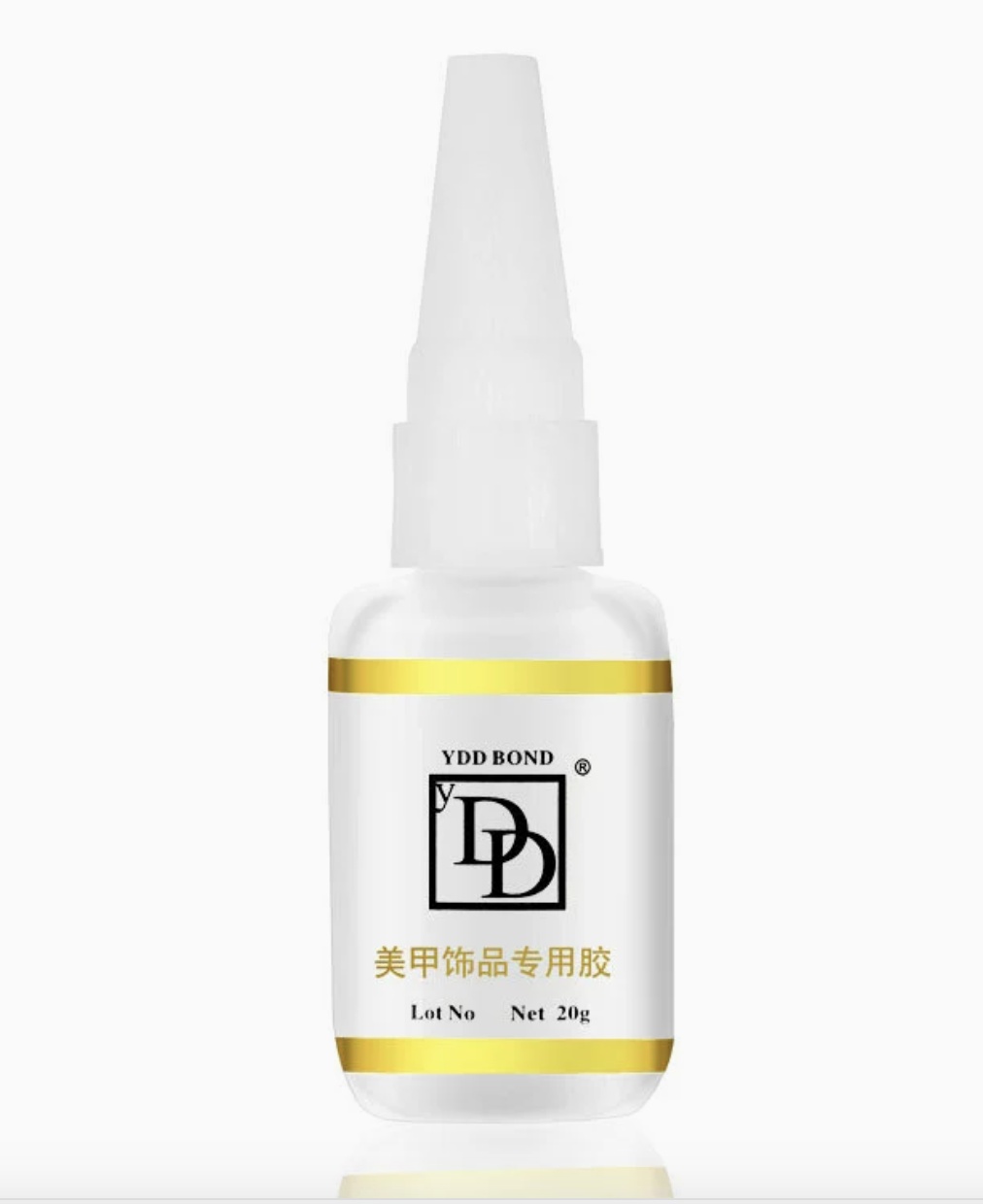 YDD Nail Glue Nail Adhesion Nail Bond Non Toxic White One size [分类版本3] view 2