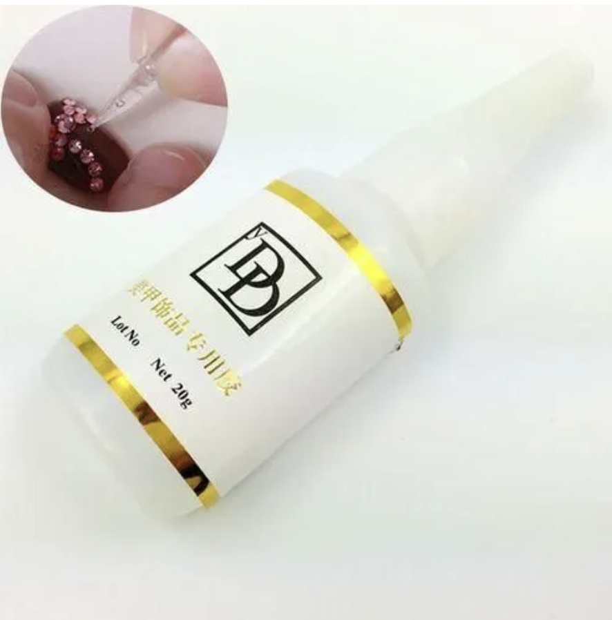 YDD Nail Glue Nail Adhesion Nail Bond Non Toxic White One size [分类版本3] view 3