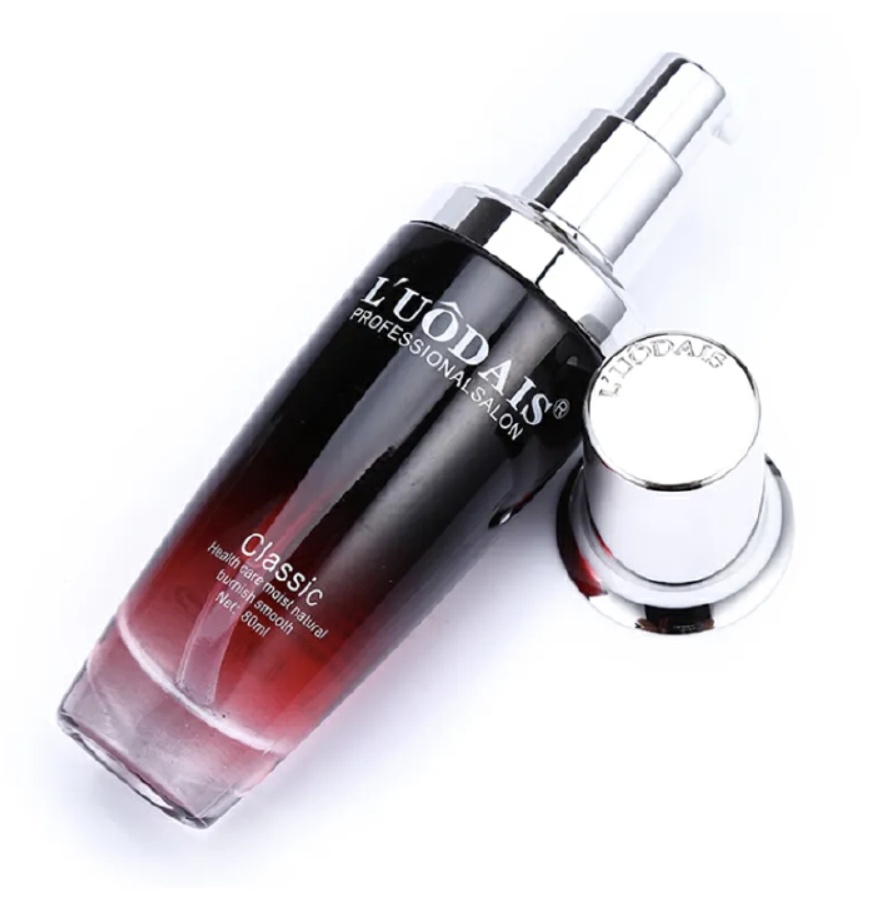 LUODAIS Argan Oil Essence Hair Care Repairing Serum Fragrance Smoothing Protects Damaged Hair & Scalp Care Conditioner 80ml Red One size [分类版本2]