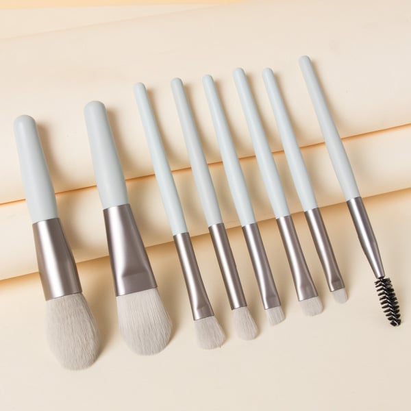 8Pcs Professional Makeup Brushes Set Cosmetic Powder Eye Shadow Foundation Blush Blending Concealer Beauty Make Up Tool Brushes Pink 8Pcs/Pack [分类版本3]