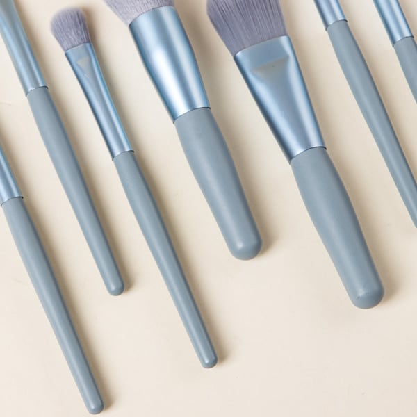 8Pcs Professional Makeup Brushes Set Cosmetic Powder Eye Shadow Foundation Blush Blending Concealer Beauty Make Up Tool Brushes Pink 8Pcs/Pack [分类版本3]
