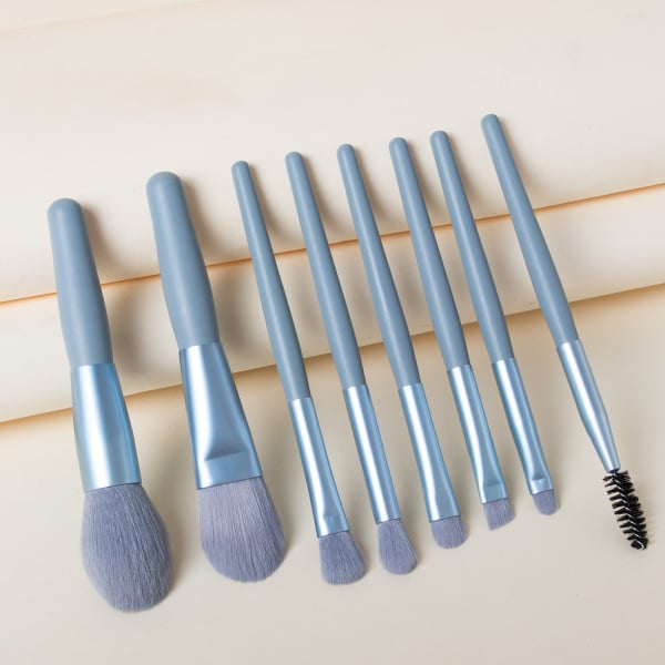 8Pcs Professional Makeup Brushes Set Cosmetic Powder Eye Shadow Foundation Blush Blending Concealer Beauty Make Up Tool Brushes Pink 8Pcs/Pack [分类版本3]