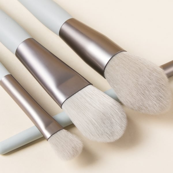 8Pcs Professional Makeup Brushes Set Cosmetic Powder Eye Shadow Foundation Blush Blending Concealer Beauty Make Up Tool Brushes Pink 8Pcs/Pack [分类版本3]