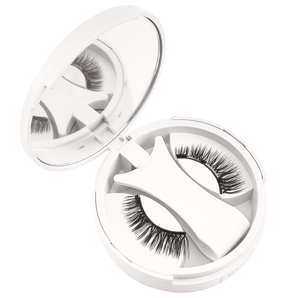 Cross-border source of new magnetic false eyelashes all-in-one set popular little devil magnetic false eyelashes factory direct sales picture color one size [分类版本3]