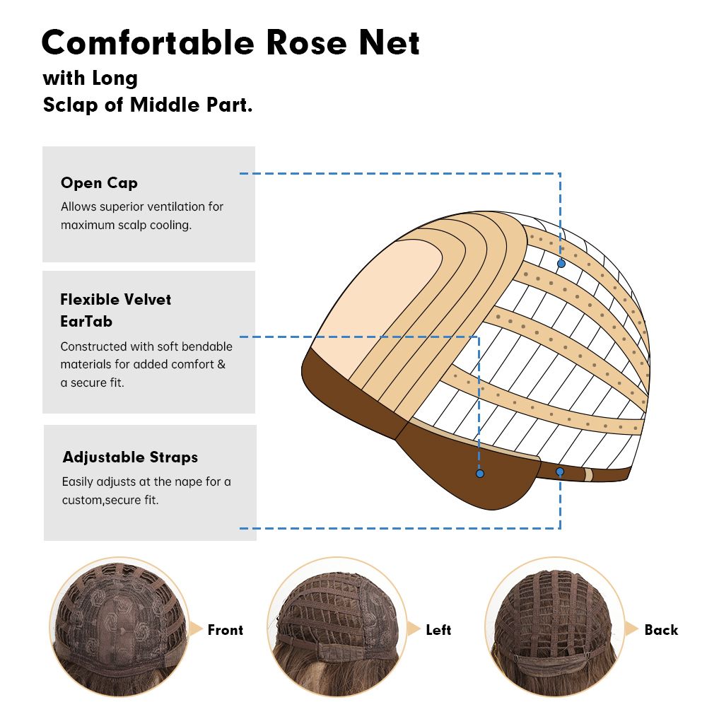 Highlight Ombre 33.02 x 15.24 cm Front Lace Wig Real Hair 71.12cm Body Wave Honey Blonde No Glue HD Clear Lace Forehead Wig Women's 180 Density Real Hair Pre-Pulled Baby Hair color 1