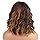 Brown Wig Short Curly Mix Brown Wigs for Women Daily Cosplay Party Hairnet Include Brown Mixed as picture