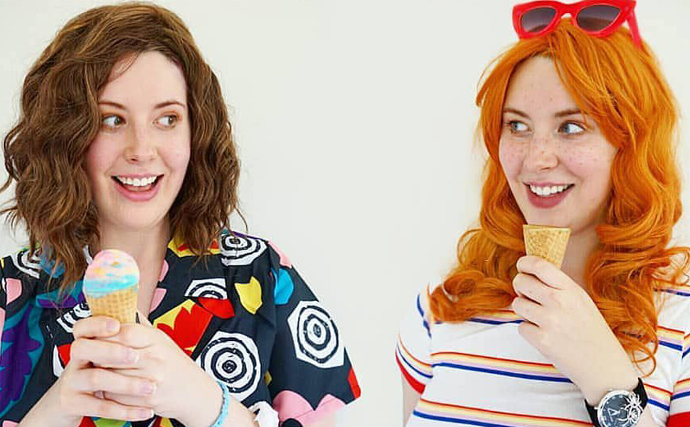 Brown Wig Short Curly Mix Brown Wigs for Women Daily Cosplay Party Hairnet Include Brown Mixed as picture