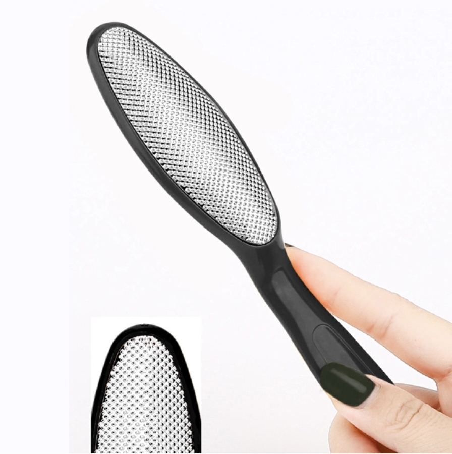 10Pcs Professional Pedicure Tools Set Foot Care Kit Stainless Steel Foot Rasp Foot Dead Skin Remover Callus Clean Feet Care Black 10pcs [分类版本3]