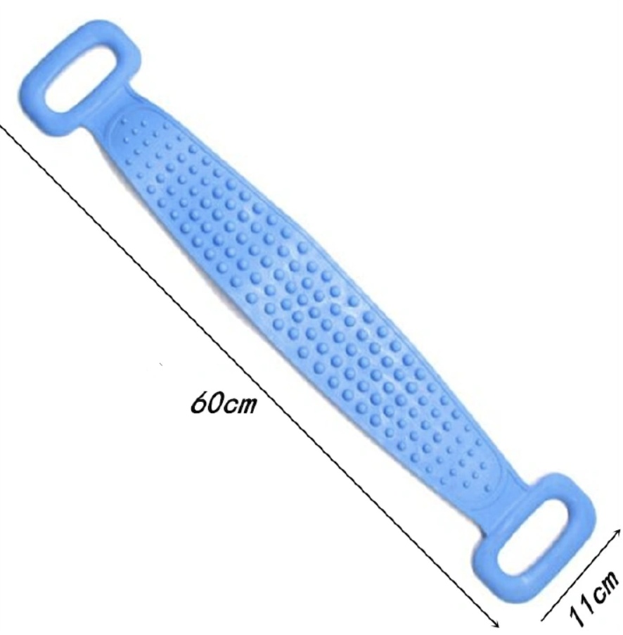 Magic Silicone Brushes Bath Towels Rubbing Back Mud Peeling Body Massage Shower Bathroom Products Bath & Bathing Accessories > Bath > Bath Accessories Purple One size [分类版本2]