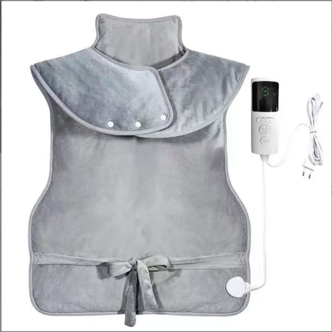 Heating Pad for Back Pain Relief, Mothers Day Gifts for Mom, Birthday Gifts for Women Men Dad, FSA HSA Eligible, Neck and Shoulder Electric Heat Pad, Fast Heating, 24"x33", ETL Certified, Gray gray