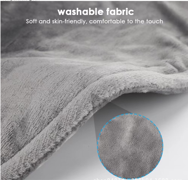 Heating Pad for Back Pain Relief, Mothers Day Gifts for Mom, Birthday Gifts for Women Men Dad, FSA HSA Eligible, Neck and Shoulder Electric Heat Pad, Fast Heating, 24"x33", ETL Certified, Gray gray