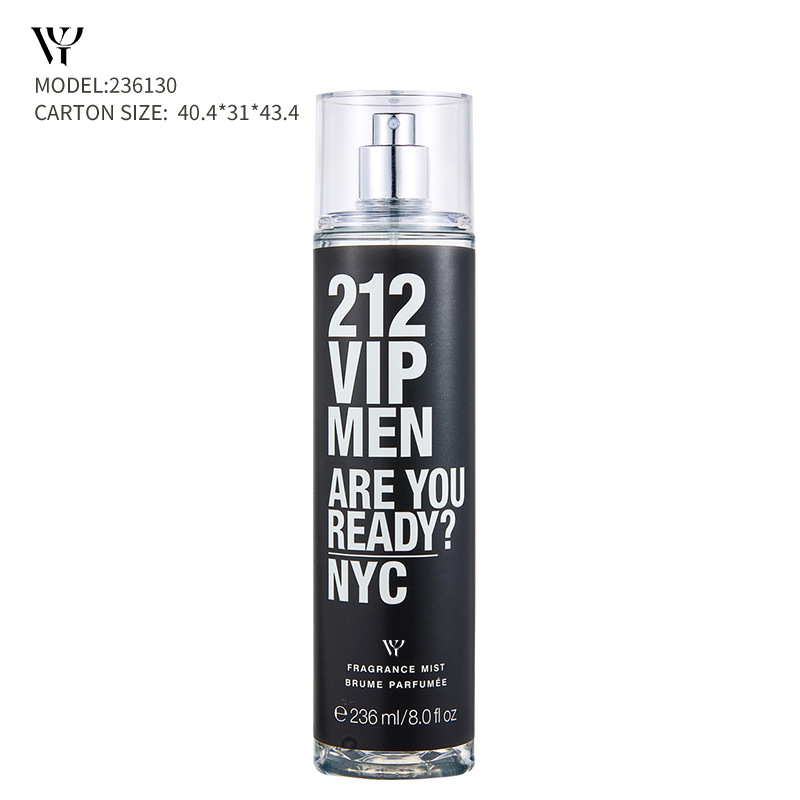 WY Cross Border Southeast Asia Filipino Binvido Flower Season Men's Perfume Body Spray Woody Flower Notes Foreign Trade Wholesale 01 236ml [分类版本3]