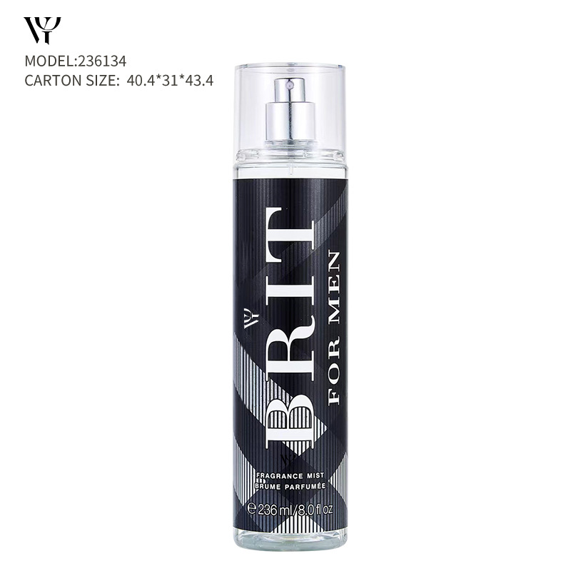 WY Cross Border Southeast Asia Filipino Binvido Flower Season Men's Perfume Body Spray Woody Flower Notes Foreign Trade Wholesale 01 236ml [分类版本3]