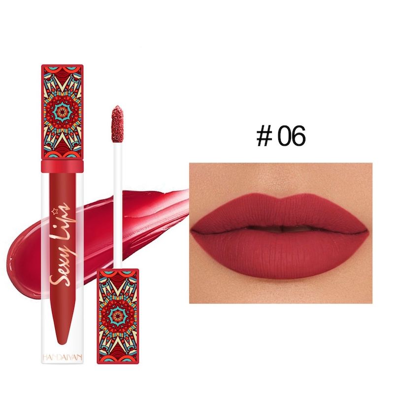 Bohemian style matte lipstick Style1# one piece view 4