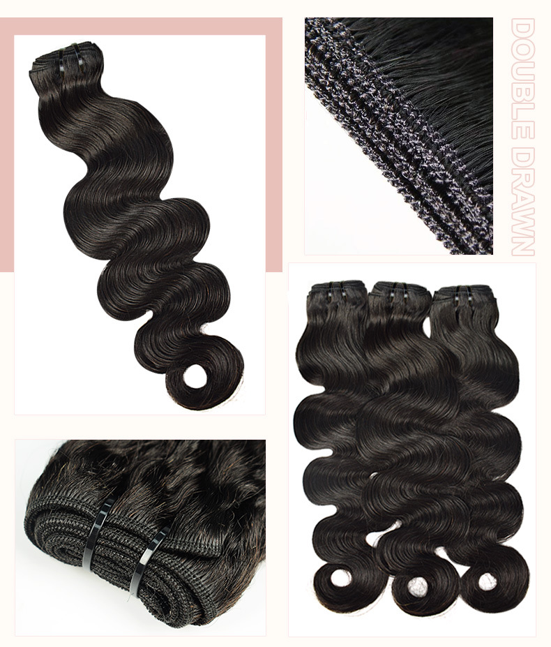 16inch/40cm Wig, real person hair, double drawn, real person wig, European and American hair curtain, bundles, wig, human hair straight 16inch/40cm [分类版本2]