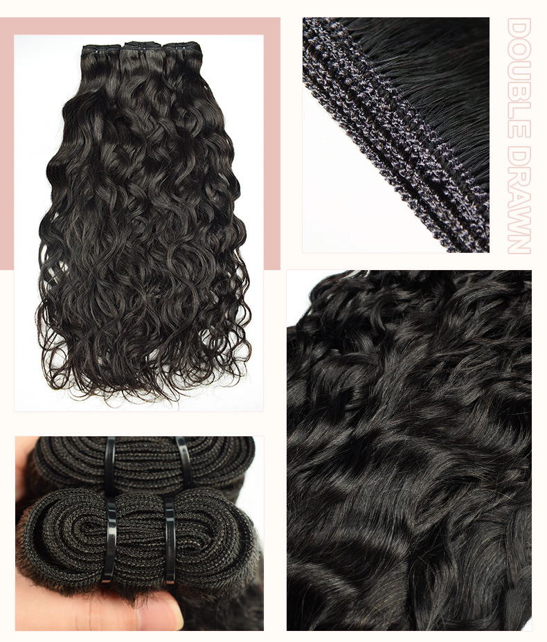 16inch/40cm Wig, real person hair, double drawn, real person wig, European and American hair curtain, bundles, wig, human hair straight 16inch/40cm [分类版本2]