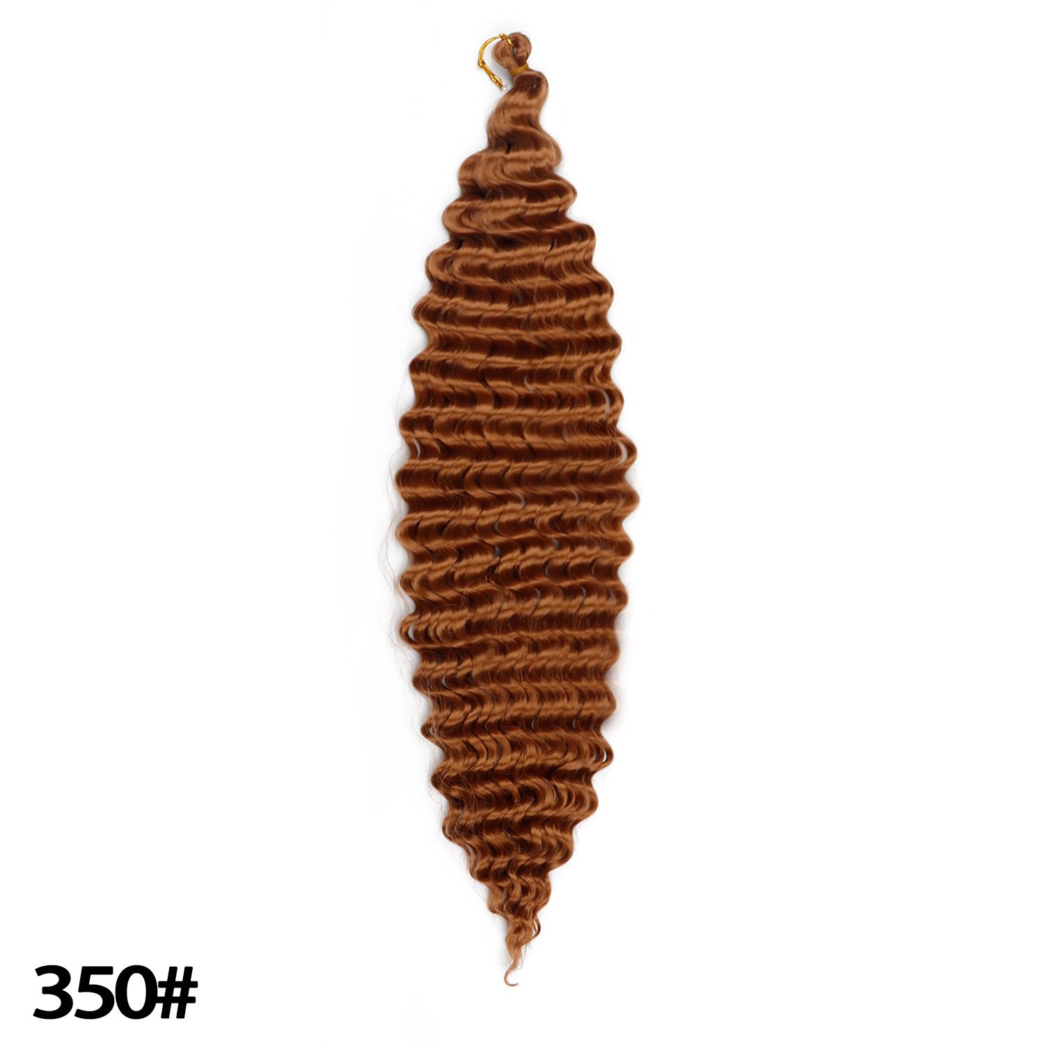 30 inch European and American crochet hair deep wave long roll dirty braid braided hair black wig synthetic crochet hair 1B 30inch [分类版本1]