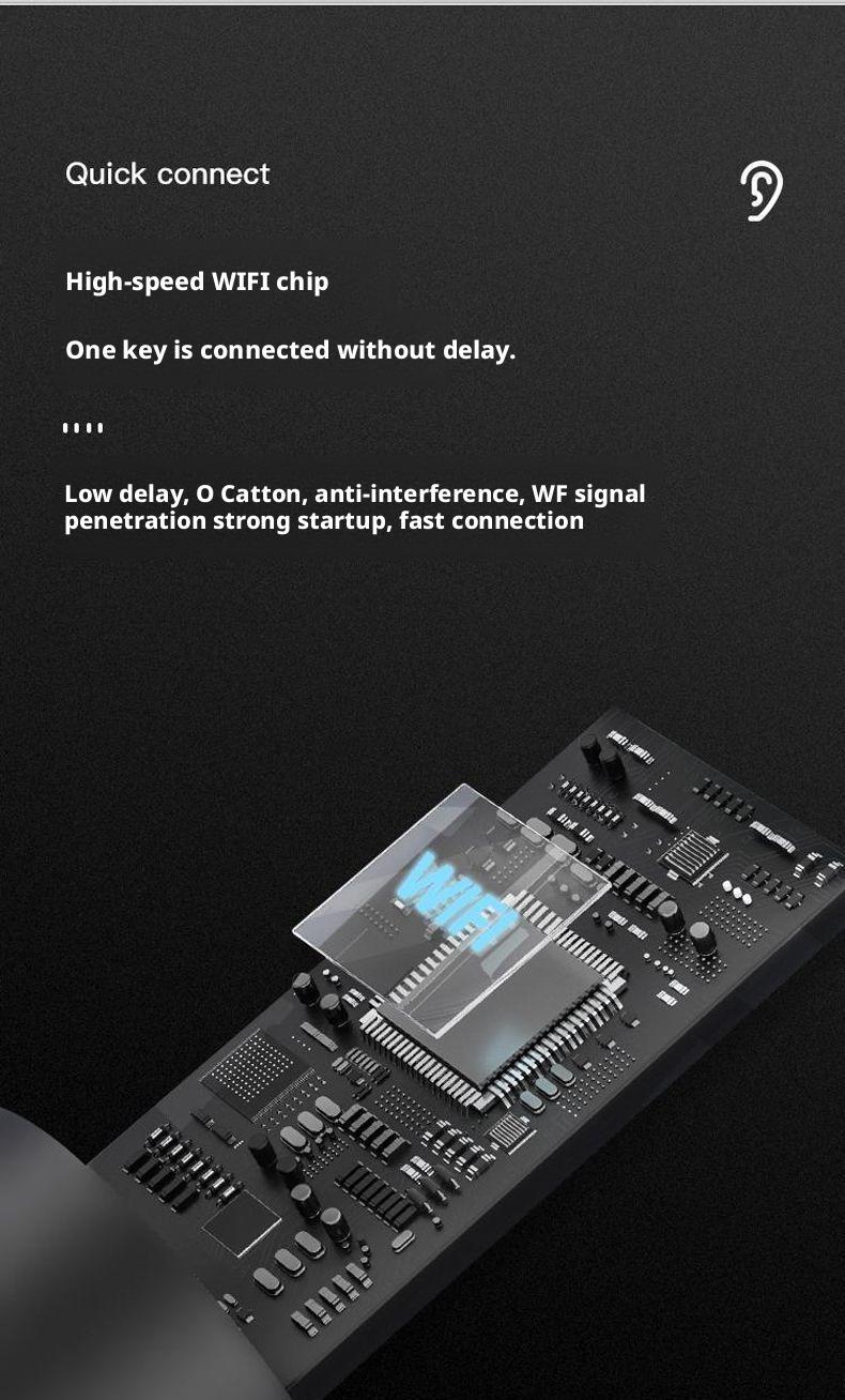 Wireless visual ear cleaning tool for removing earwax - High-definition ear cleaning endoscope with light and illumination - Children's ear cleaning spoon black 7-piece set