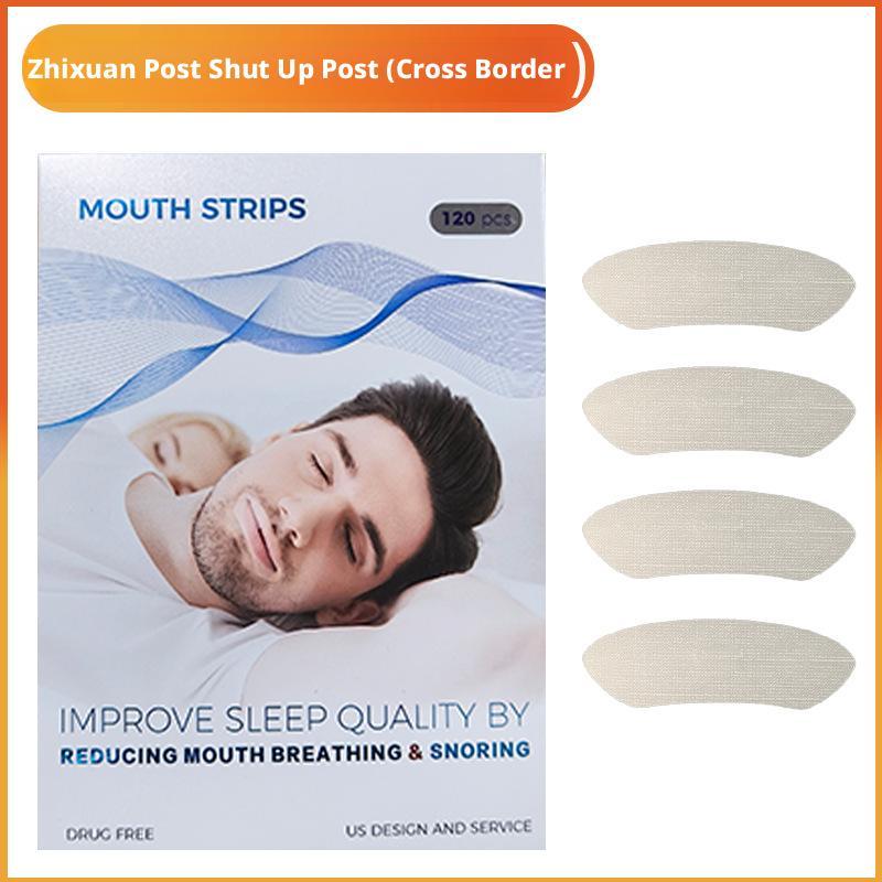 120 Pcs Mouth Tape for Sleeping,Sleep Strips Mouth Tape Improves Bad Habits Snoring, Sleep Talk, Drooling, Improved Nighttime Sleeping for Men and Women white One box [分类版本1]