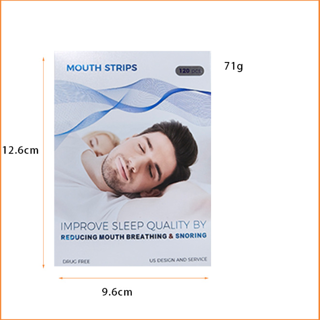 120 Pcs Mouth Tape for Sleeping,Sleep Strips Mouth Tape Improves Bad Habits Snoring, Sleep Talk, Drooling, Improved Nighttime Sleeping for Men and Women white One box [分类版本1]