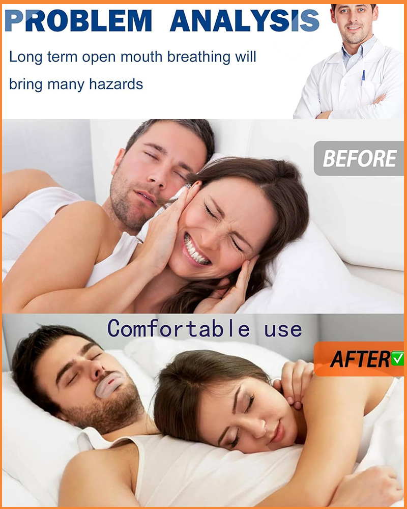 120 Pcs Mouth Tape for Sleeping,Sleep Strips Mouth Tape Improves Bad Habits Snoring, Sleep Talk, Drooling, Improved Nighttime Sleeping for Men and Women white One box [分类版本1]