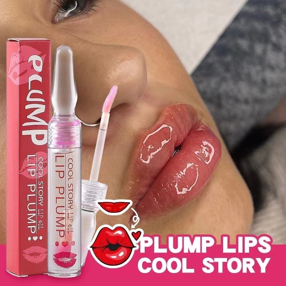 Plumping Mirror Finish Hydrating Lip Lacquer - Reduces Lip Lines with Pearl Shimmer Clear Formula Lip Glosses Lipstick 01 normal [分类版本2]