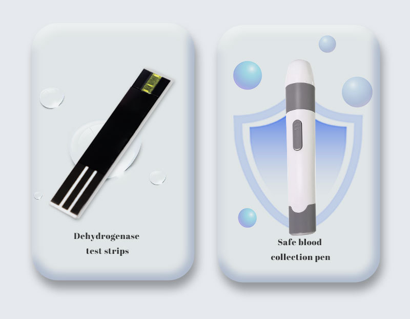 Automatic Blood Glucose Meter       - Home Use Blood Glucose Testing Device  Medical-Grade Blood Sugar Monitor Kit  For High Blood Sugar Measurement KH100-1 1 set of instrument + 50 test strips + 5