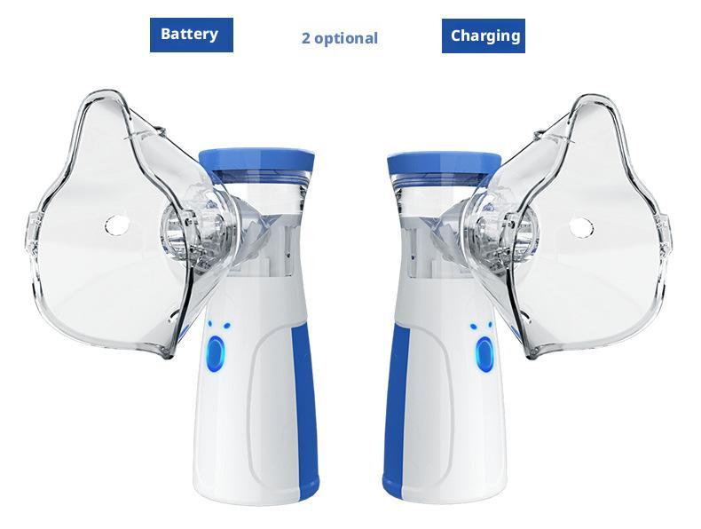 Portable Handheld Ultrasonic Nebulizer for Home and Medical Use，For expectoration and cough relief (suitable for both humans and pets)  Rechargeable, silent operation、Atomizes medication into fine mis