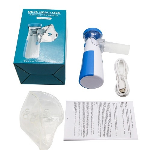 Portable Handheld Ultrasonic Nebulizer for Home and Medical Use，For expectoration and cough relief (suitable for both humans and pets)  Rechargeable, silent operation、Atomizes medication into fine mis