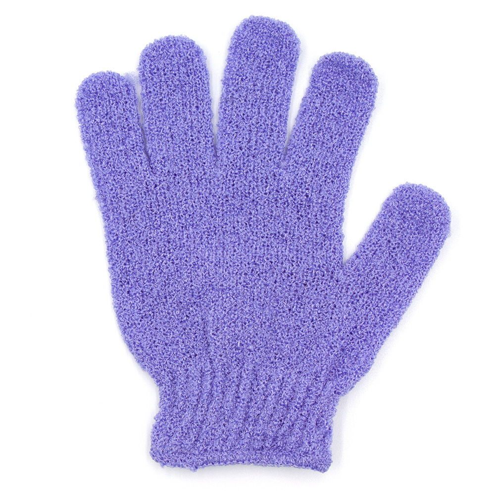 Deep Exfoliating Bath Glove - Polishing Mitt Body Scrubber - Korean Skin Cleaner Exfoliator & Dead Skin Buffing Treatment- Shower Skincare 黄色Yellow 1 pair