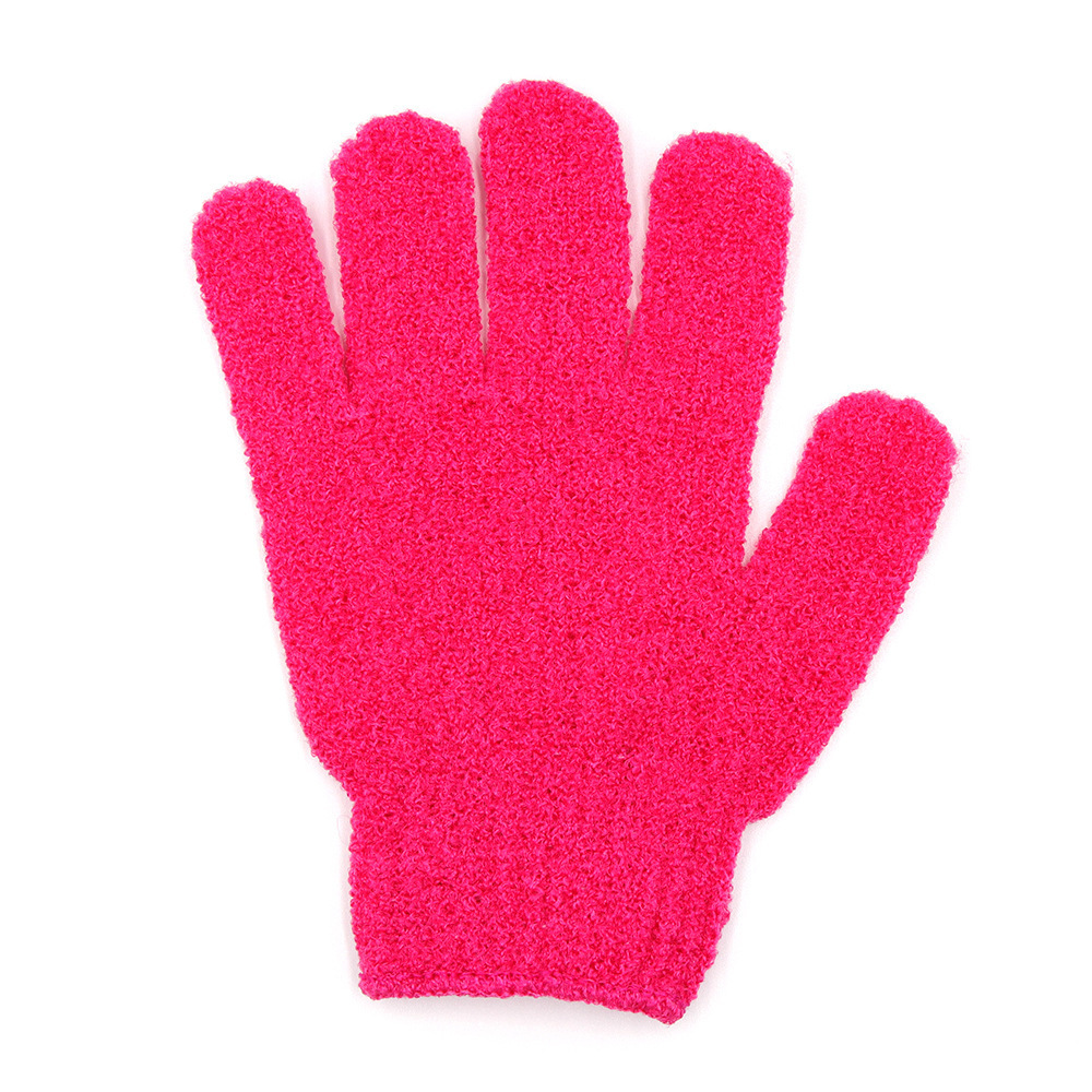 Deep Exfoliating Bath Glove - Polishing Mitt Body Scrubber - Korean Skin Cleaner Exfoliator & Dead Skin Buffing Treatment- Shower Skincare 黄色Yellow 1 pair
