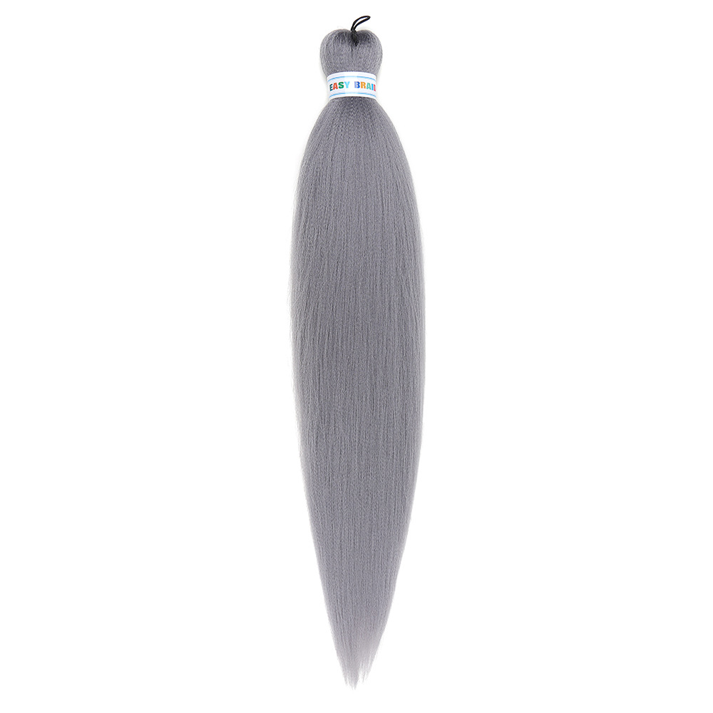 26inch Synthetic Braid Hair African Chemical Fiber Wig Low-temperature Flame-retardant EZ Braids Hair Wholesale 01 One Size