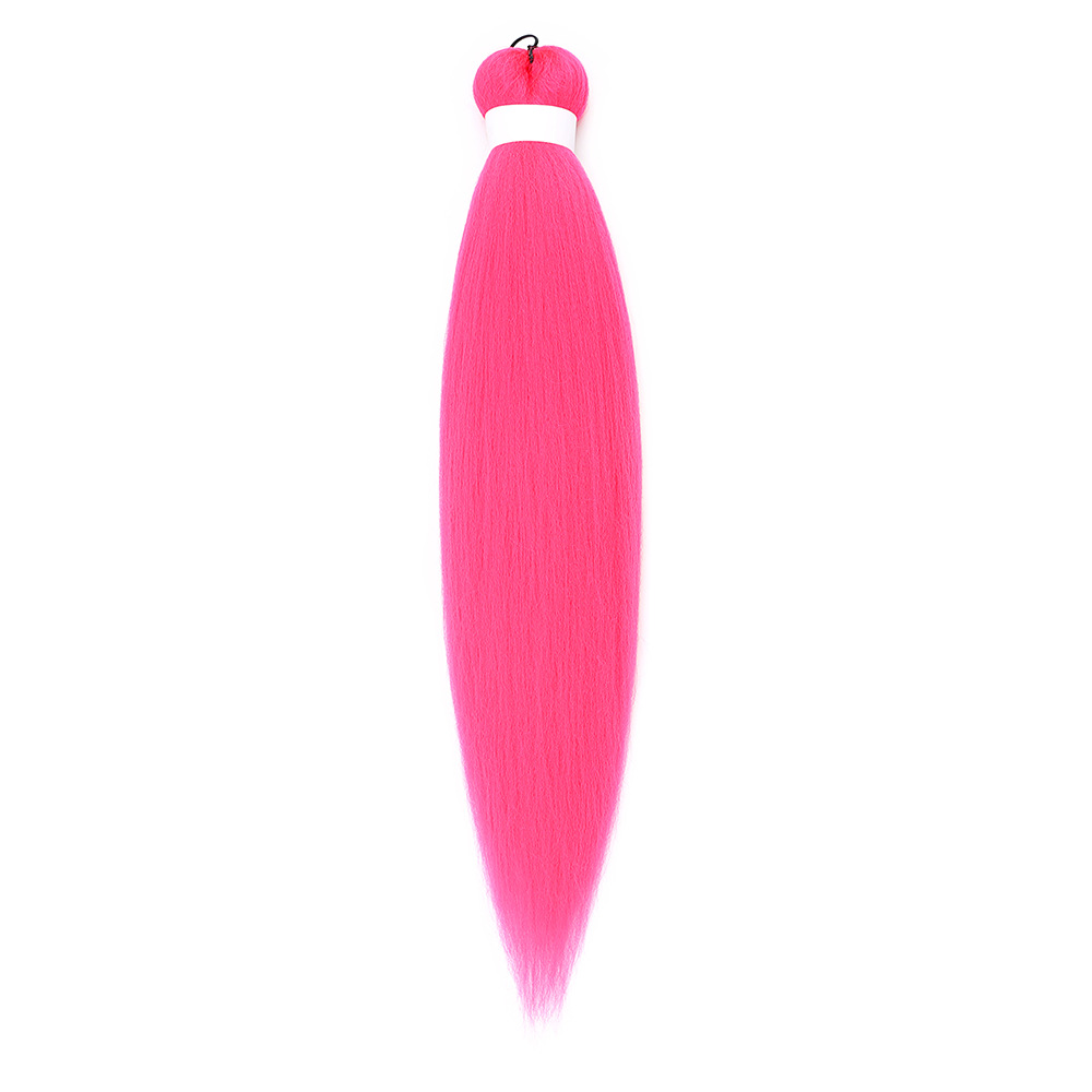 26inch Synthetic Braid Hair African Chemical Fiber Wig Low-temperature Flame-retardant EZ Braids Hair Wholesale 01 One Size