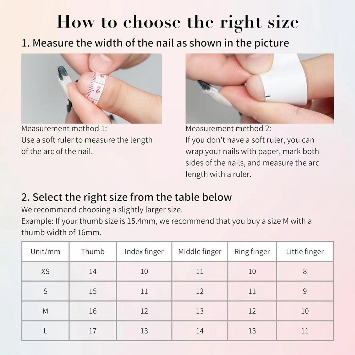 Handmade Fashion Almond Press On Nails Medium Nails Press On Gel False Fake Nails 10PCS Style 1 XS [分类版本1]