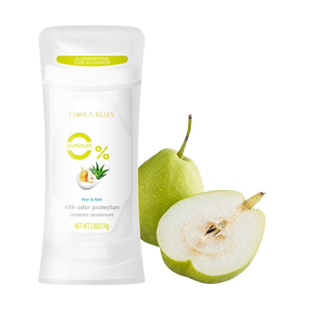 Long-lasting fragrance body cream - Underarm deodorant body stick - Portable aluminum-free refreshing body lotion lavender 74g