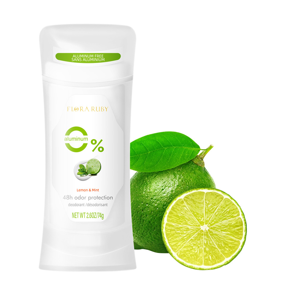 Long-lasting fragrance body cream - Underarm deodorant body stick - Portable aluminum-free refreshing body lotion lavender 74g