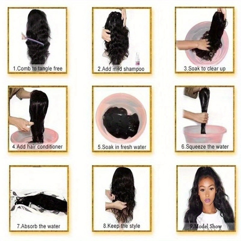 Wholesale Large Wavy Curly Hair Women's Head Covers New Arrival Synthetic High Temperature Fiber Hair for African Style Black 12 inch [分类版本2]