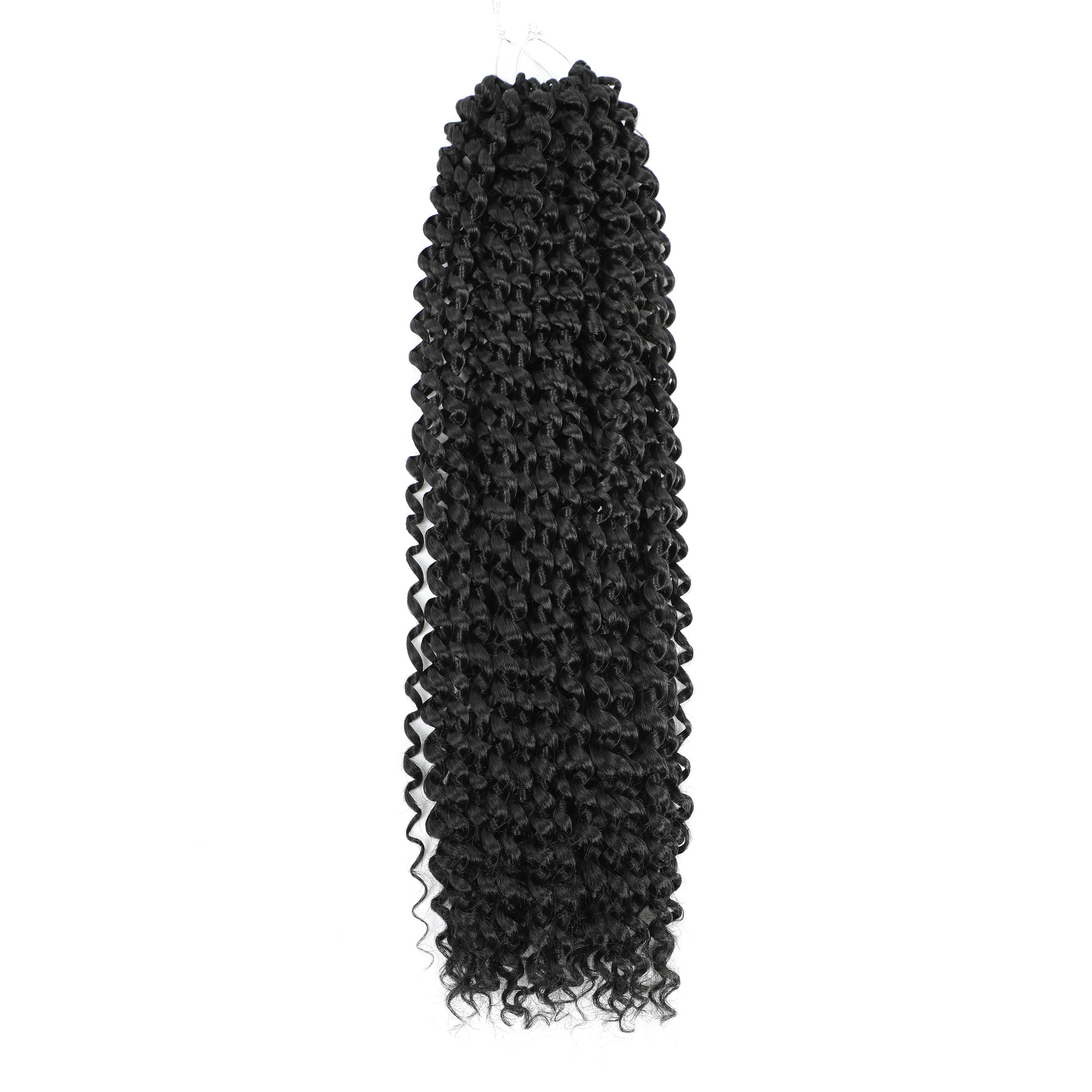 Afro Passion Twist Hair Twist Crochet Hair Twist Synthetic Fiber Crochet Hair Easy Braiding Extension Hair 1B# 10 inch