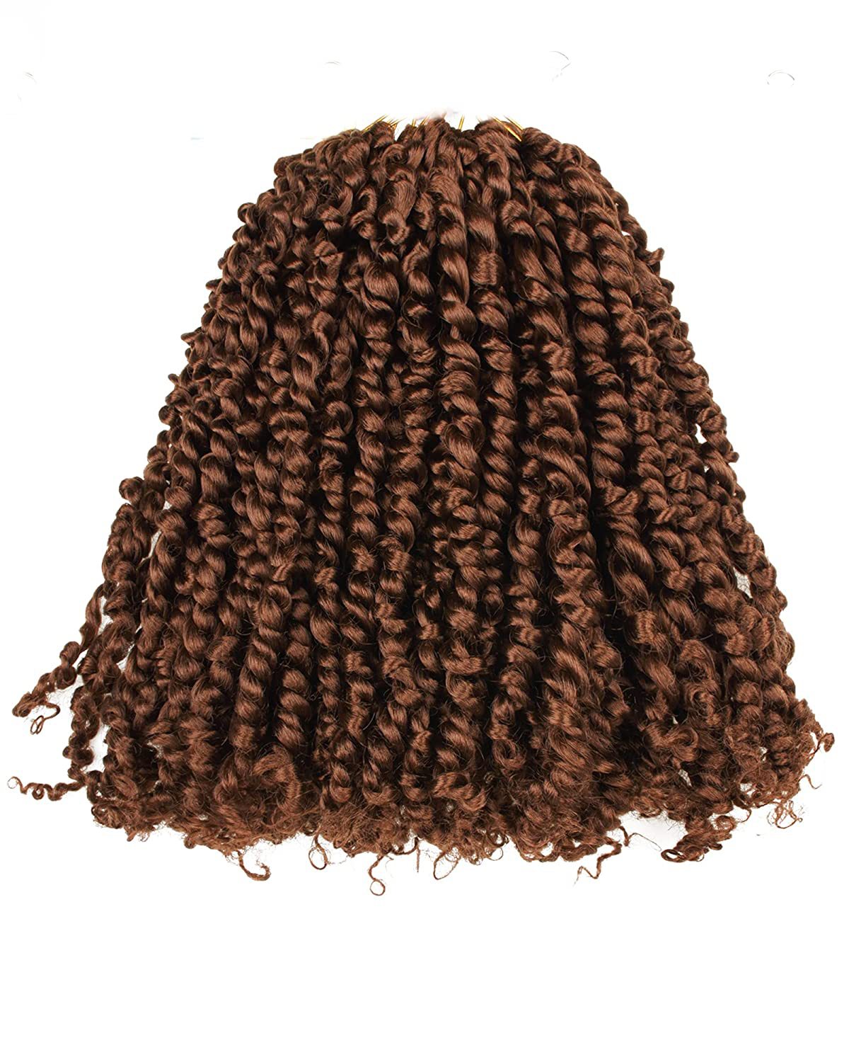 Synthetic hair wig with two braids and dirty braids dirty braids 10 inches butterfly Locs hook needle hair 1 10 inch