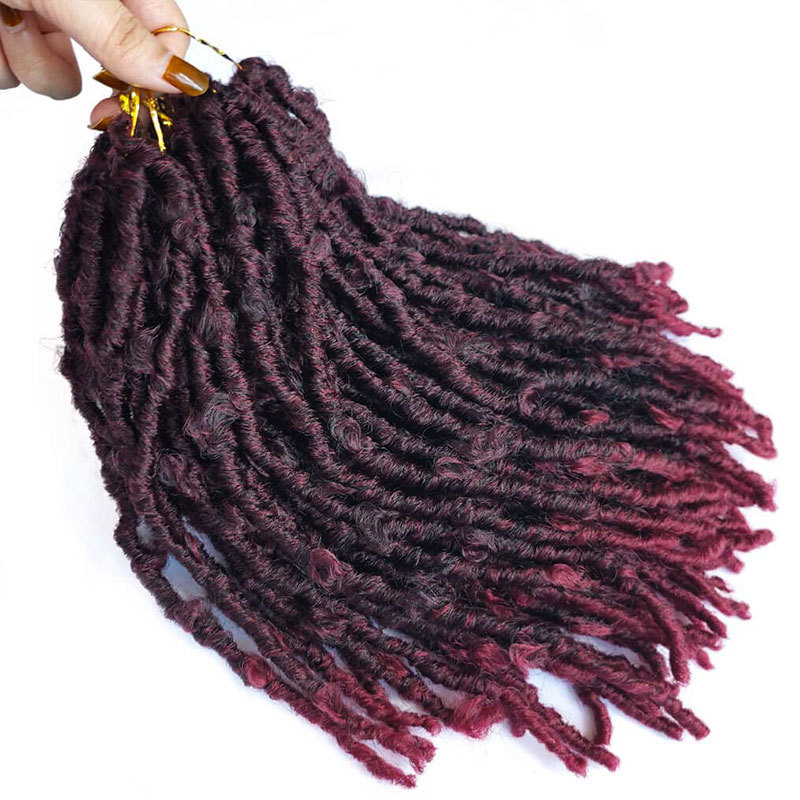 Butterfly Locs Soft Locs Crochet Braids Handmade Prelooped Pretwisted Hair Extension Hair Tresses 1 B 14 inch