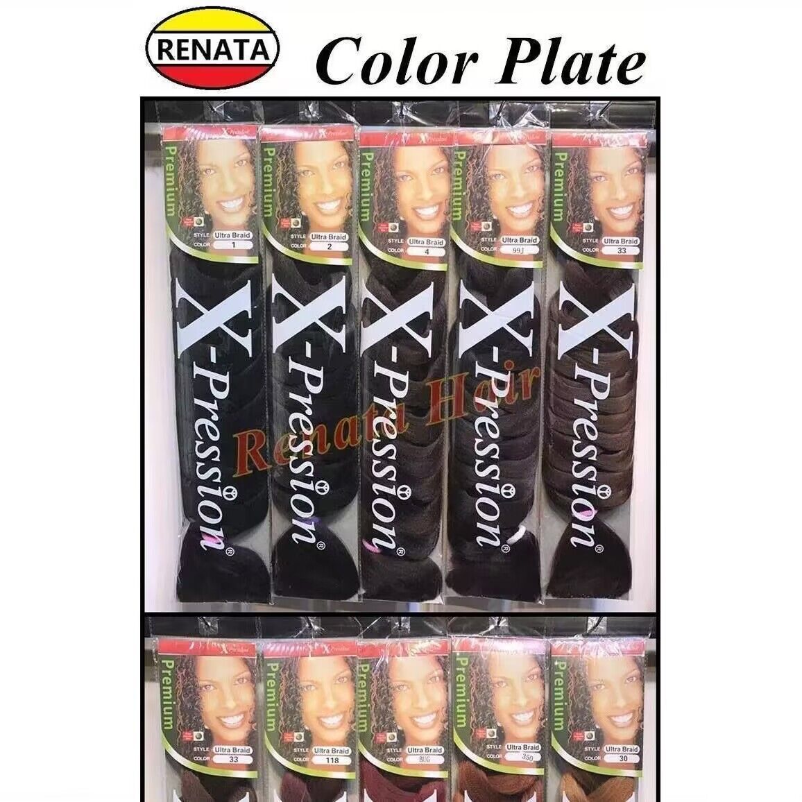 41INCH Xpression Braids Hair Extension Twist Jumbo Braids color 1 long