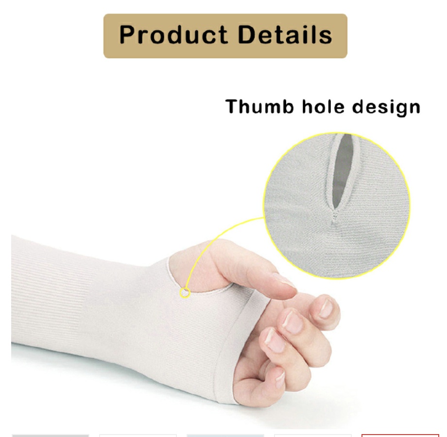 UV Sun Protection Arm Sleeves Cooling Sleeves For Outdoor Sports Basketball Warmers Cuffs Arm Covers Skin Care Gloves Blue One size